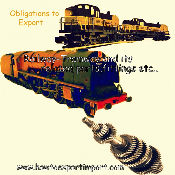 Indian Tariff Code (ITC) number for RAILWAY OR TRAMWAY
